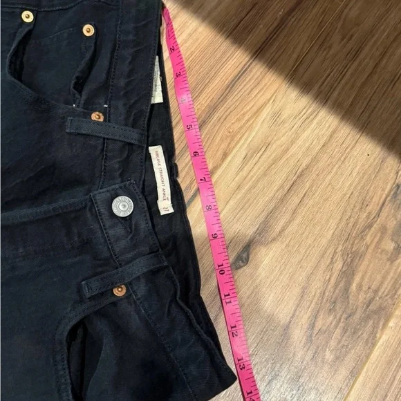 Levi’s Ribcage Straight Jean Black - Picture 2 of 4